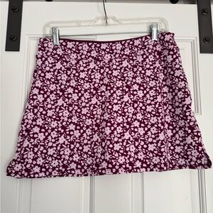 Floral Pink Skort